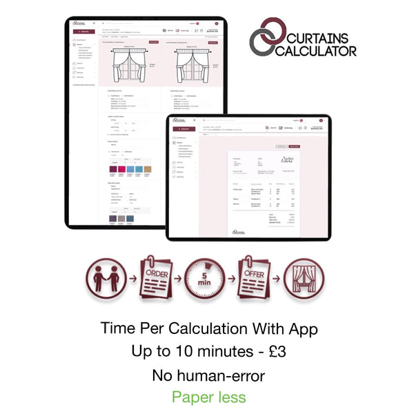 Why curtain and soft furnishing order automation with Curtains Calculator will be a revolutionary turning point to your company?