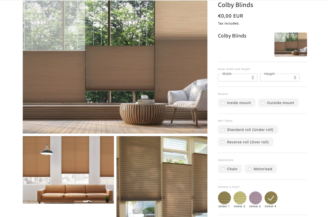 Guide to Setting Up Your Shopify Curtain and Blind Calculator