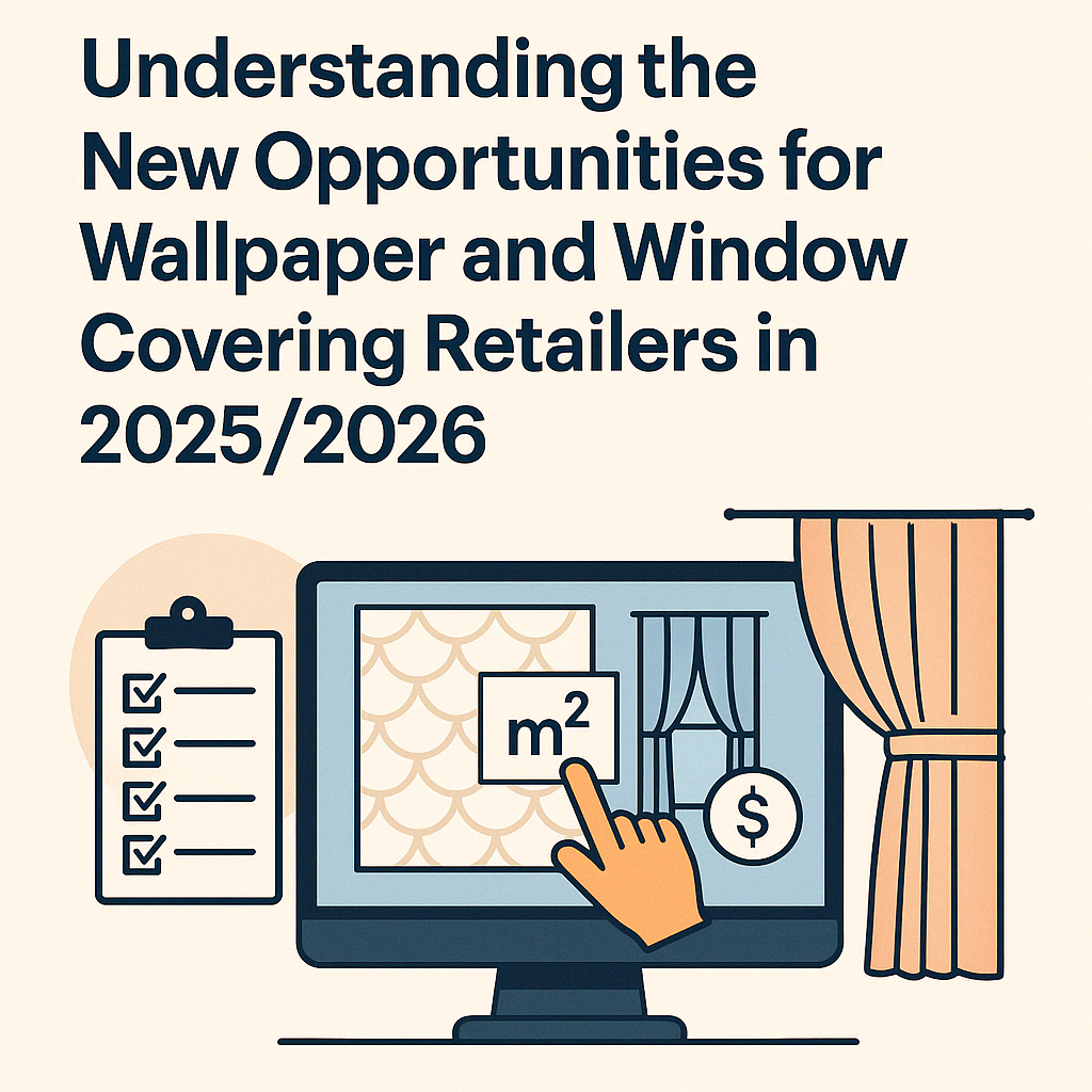 Opportunities for Wallpaper and Window Covering Retailers in 2025/2026