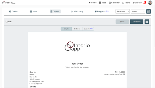 “Basic Plan | InterioApp Curtain and Blind Quoting Software”