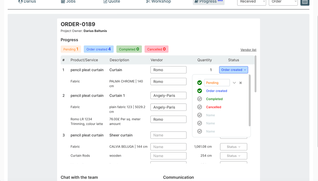 “Basic Plan | InterioApp Curtain and Blind Quoting Software”
